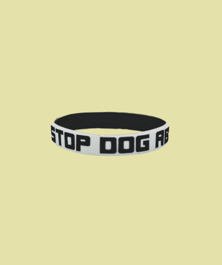Stop Dog Abuse - Embark Wristband