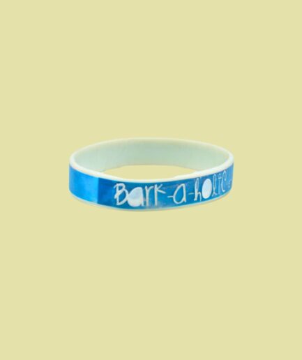 Embark Wristband - BARK A HOLIC- Blue and White
