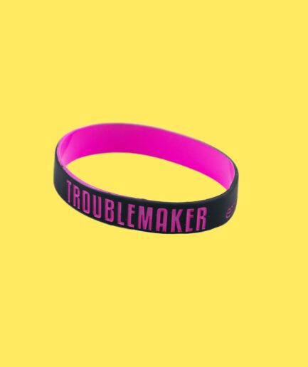 Wristband Troublemaker - Pink