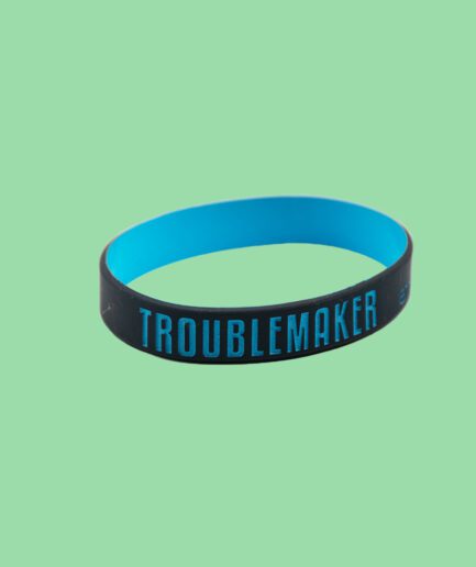 Wristband Troublemaker - Blue