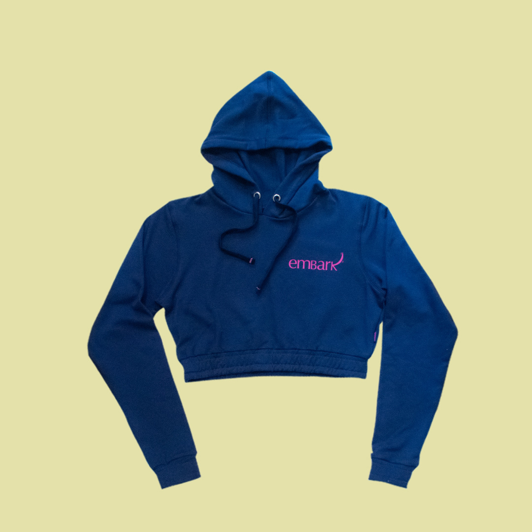 Ladies’ Hoodie and Short Embark Navy Embark Shop