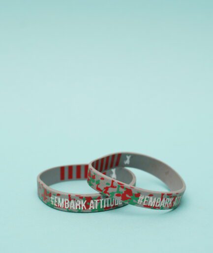 Embark Wristband – Embark attitude - Grey camouflage
