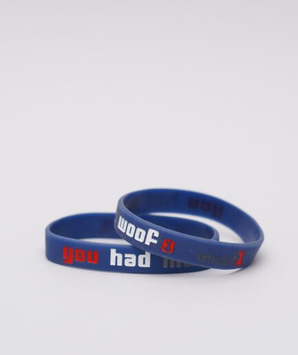 Embark Wristband-You had me at woof- Blue