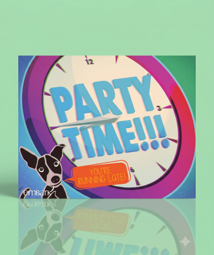 Embark Greeting Card – Party Time